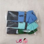 جوراب ساق کوتاه زنانه نخ پنبه مدل NMC05 بسته 3 عددی