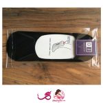 جوراب مردانه مدل کالج پشت ژله ای رنگ مشکی بسته 3 عددی