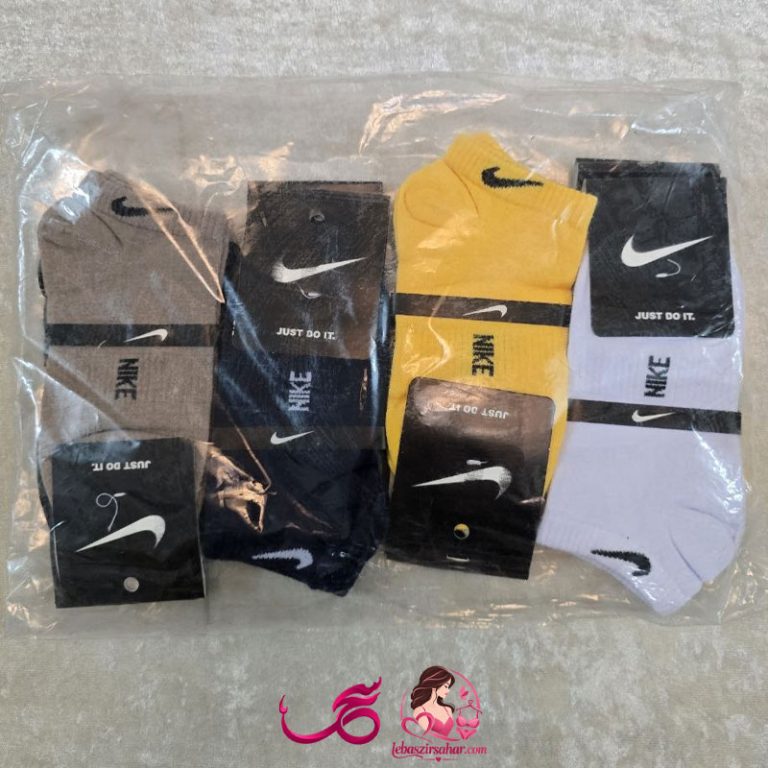 جورا چند رنگ زنانه نخ فاق کوتاه طرح NIKE